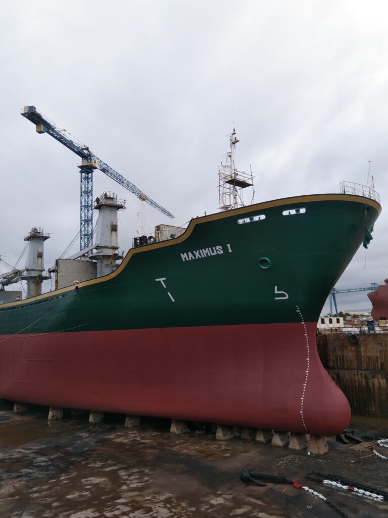 Project Blasting & Painting Ship